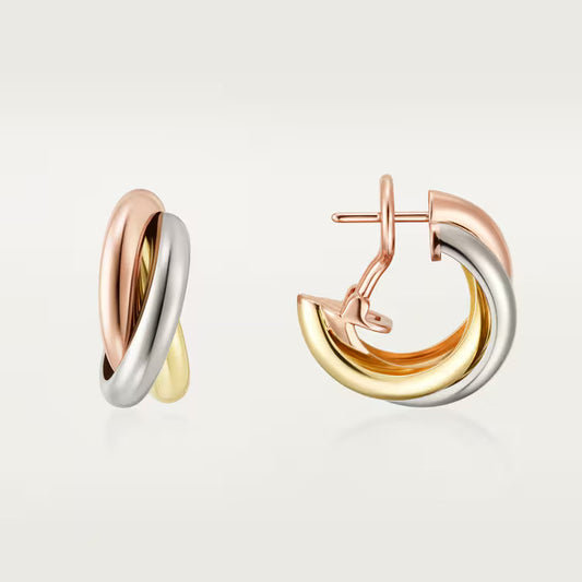 Cartier Trinity earrings, classic model